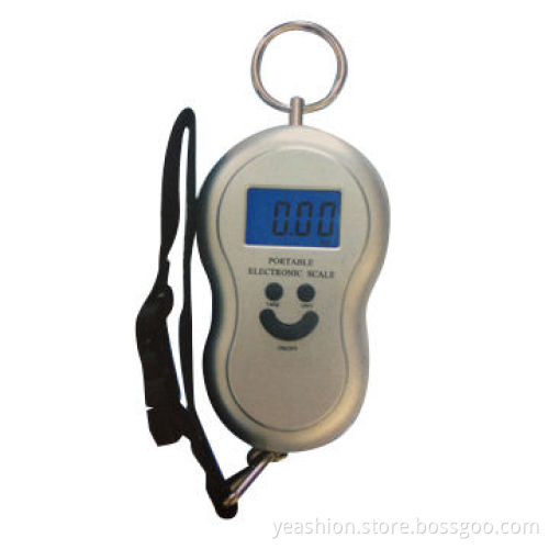 Electronic Weighing Luggage Scale with Data Lock, Strap, CE, RoHS MarksNew